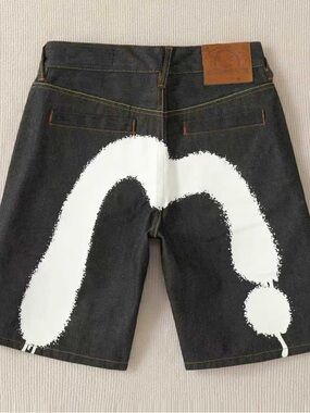 Evisu Men's Denim Shorts